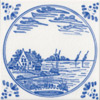 Water Design Dutch Delft Tiles